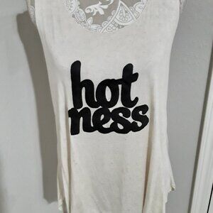 New B&S Clothing company tank "hot mess" size L